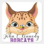 JFK Bobcats stickers (Voorkant)