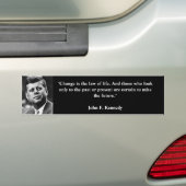 JFK-bumpersticker Bumpersticker (Op auto)