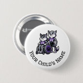 JFK Button: Pas me aan! Ronde Button 5,7 Cm (Voorkant /achterkant)