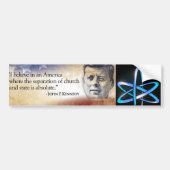 JFK Church Bumpersticker (Voorkant)