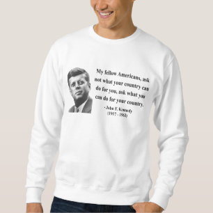 JFK Citaat 3b Trui