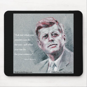 JFK & citaat Muismat