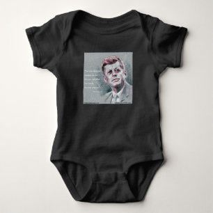 JFK & citaat Romper