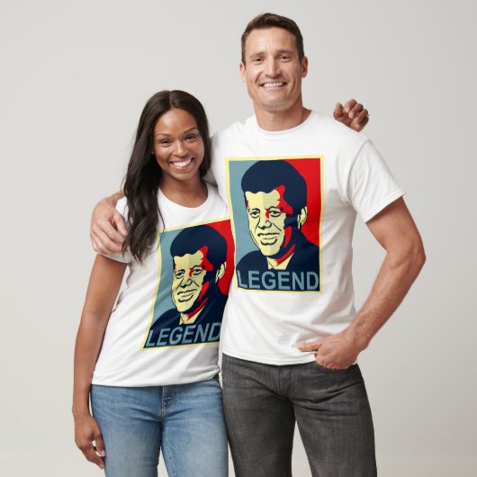 jfk , een echte legende t-shirt (Unisex)