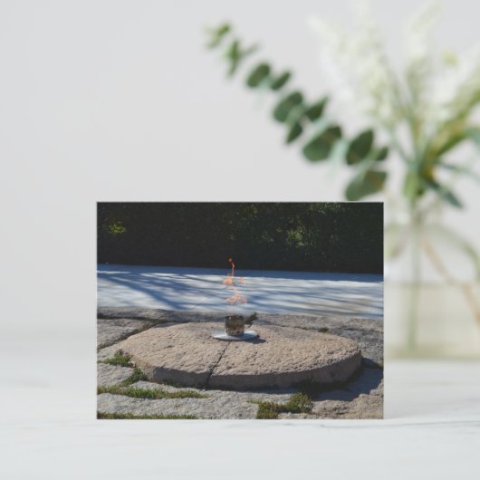 JFK Eternal Flame Briefkaart (Staand voorkant)