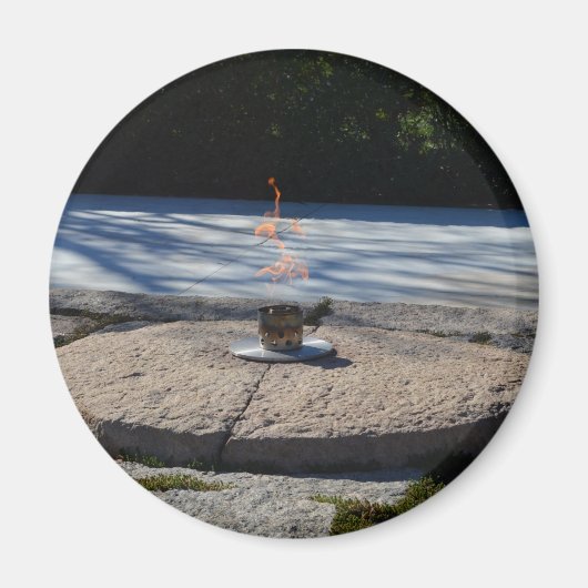 JFK Eternal Flame Magneet (Voorkant)