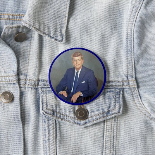 JFK Forever Ronde Button 7,6 Cm (In situ)