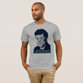 JFK geïllustreerd - T-shirt (Voorkant volledig)