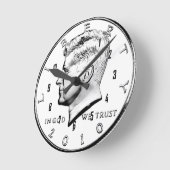JFK HALF DOLLAR RONDE KLOK (Hoek)
