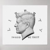 JFK - In God vertrouwen we Poster (Voorkant)