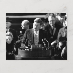 JFK Inauguaration Briefkaart