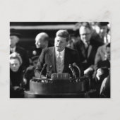 JFK Inauguaration Briefkaart (Voorkant)