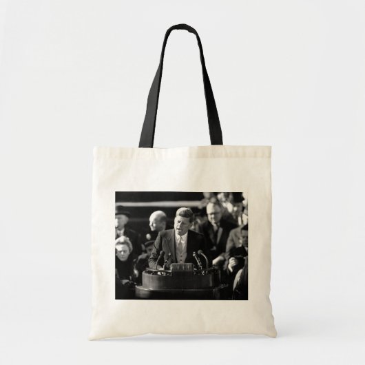 JFK Inauguaration Tote Bag (Voorkant)