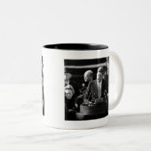 JFK Inauguaration Tweekleurige Koffiemok (Voorkant rechts)