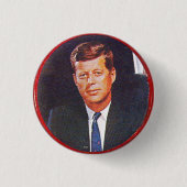 JFK Inaugural - Button (Voorkant)