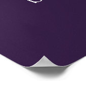 JFK John F. Kennedy citeert overwinning Poster (Hoek)