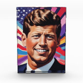 JFK John F. Kennedy Motivatie inspiratie Fotoblokken (Voorkant)