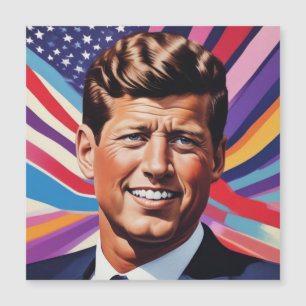 JFK John F. Kennedy Motivatie Inspiratie Kaart