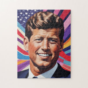 JFK John F. Kennedy Motivatie inspiratie Legpuzzel