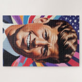 JFK John F. Kennedy Motivatie inspiratie Legpuzzel (Horizontaal)