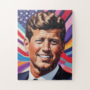 JFK John F. Kennedy Motivatie inspiratie Legpuzzel