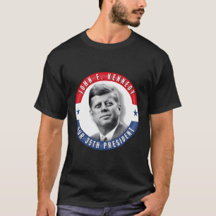 JFK John F Kennedy Presidential Souvenir T-shirt