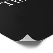 JFK John F. Kennedy Quote Dingen gebeuren niet Poster (Hoek)