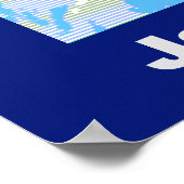 JFK John F. Kennedy Quote Motivatie inspiratie Poster (Hoek)