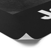 JFK John F. Kennedy Quote Motivatie inspiratie Poster (Hoek)