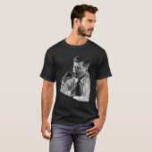 JFK John F Kennedy Sigaar Roken Roker T-shirt (Voorkant volledig)