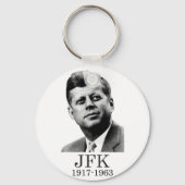 JFK - John F. Kennedy Sleutelhanger (Voorkant)