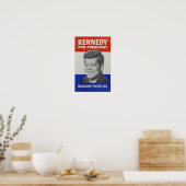 JFK - John Kennedy voor President Poster (Keuken)