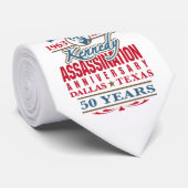 JFK Kennedy Assassination Jubileum 1963 - 2013 Stropdas (Opgerold)
