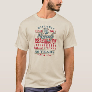 JFK Kennedy Assassination Jubileum 1963 - 2013 T-shirt