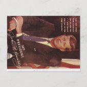 JFK Kennedy president Briefkaart (Voorkant)