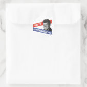 JFK Kennedy Verkiezing Ronde Sticker (Tas)