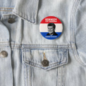 JFK Kennedy voor de campagne President 1960 Ronde Button 5,7 Cm (In situ)