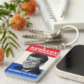  JFK Kennedy voor de campagne President 1960 Sleutelhanger (Voorkant Rechts)