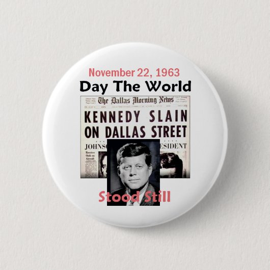JFK KILLED Button (Voorkant)