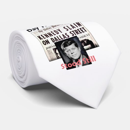 JFK KILLED Stropdas (Opgerold)