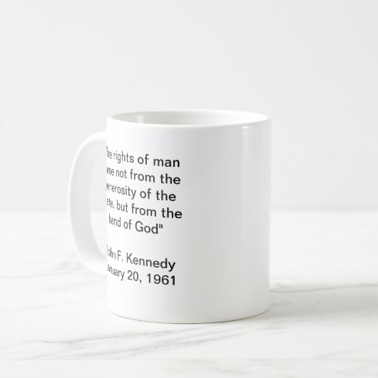 JFK KOFFIEMOK (Voorkant links)