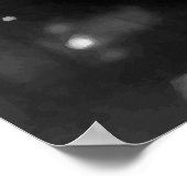 JFK kondigt Moon Landing Mission aan Poster (Hoek)