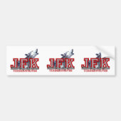 JFK LOGO Bumpersticker (Voorkant)