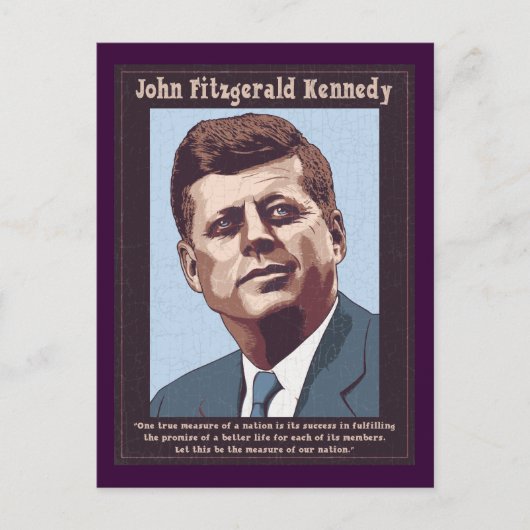 JFK - Maatregel Briefkaart (Voorkant)