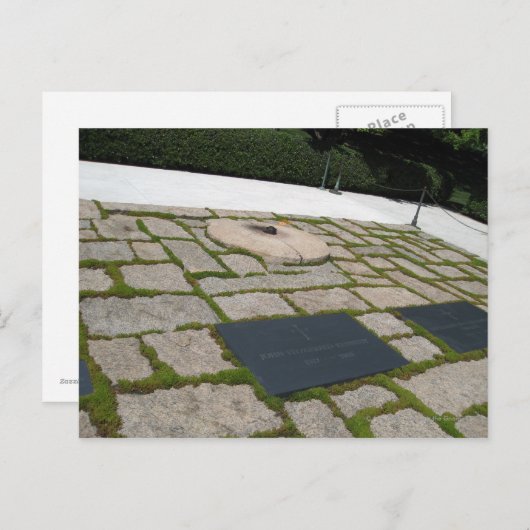 JFK Memorial Briefkaart (Voorkant / Achterkant)