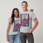 JFK New York luchthaven T-shirt (Unisex)