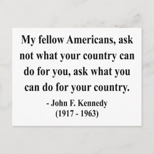 JFK-offerte 3a Briefkaart