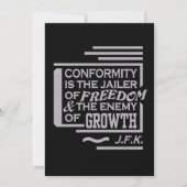 JFK-offerte Kaart (Voorkant)