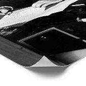 JFK ondertekent de Cubaanse quarantaine Poster (Hoek)