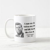 JFK Quote 4b Koffiemok (Links)